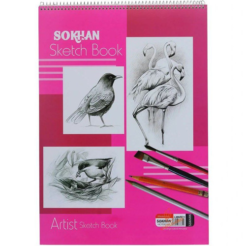 دفتر طراحی A3 طرح پرنده