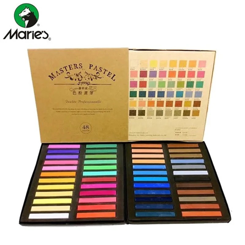 پاستل گچی 48 رنگ ماریس