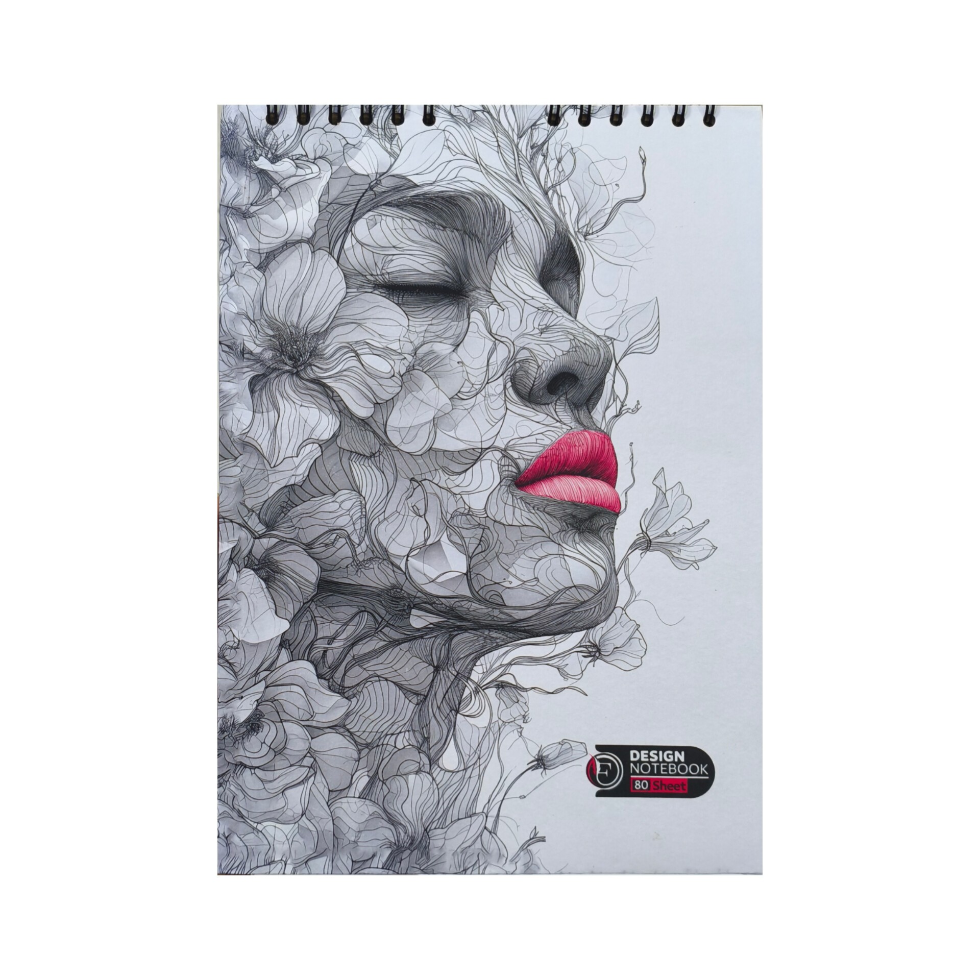 دفتر طراحی A4 کرافت 80 برگ گلچهره