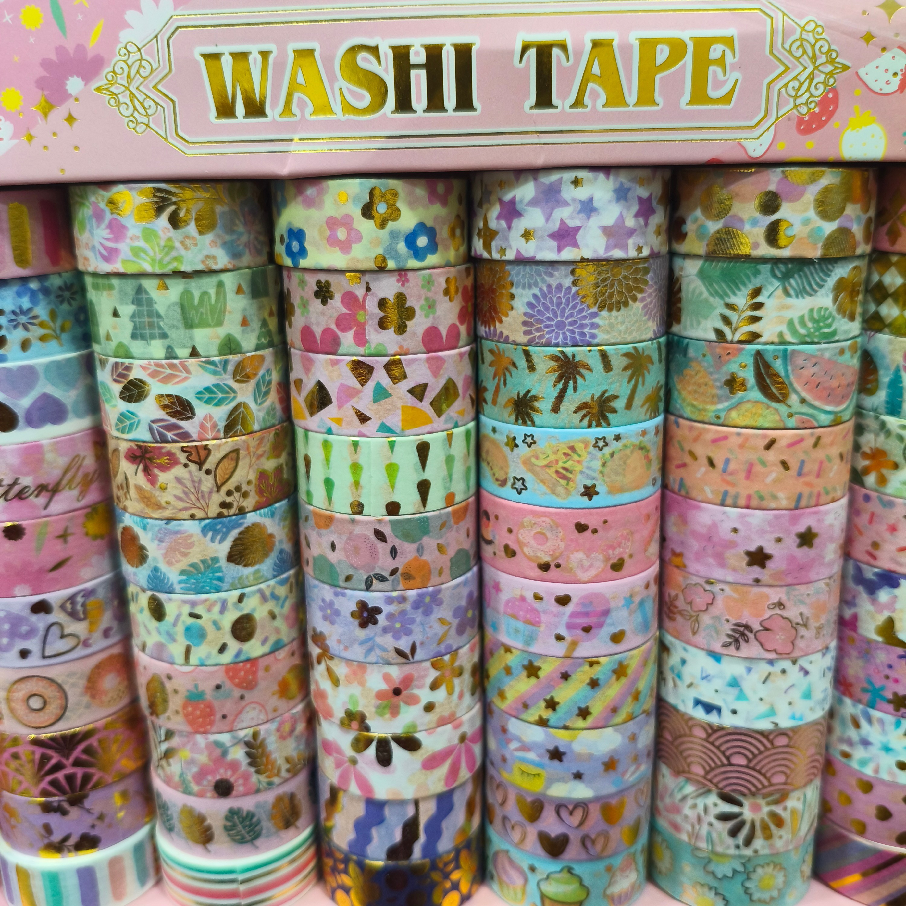 چسب واشی طلاکوب ارسال رندوم