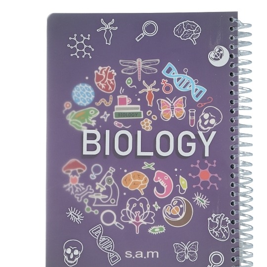 دفتر 100برگ موضوعی زیست سم SAM