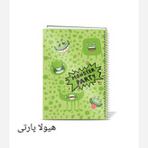 دفتر مشق فانتزی جلد سخت 60 برگ پاپکو