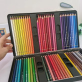 مداد رنگی پلی کرومس جعبه فلزی 60 فابرکاستل