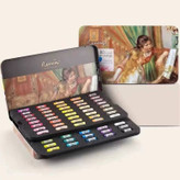 پاستل گچی 80 رنگ جعبه فلزی Renoir