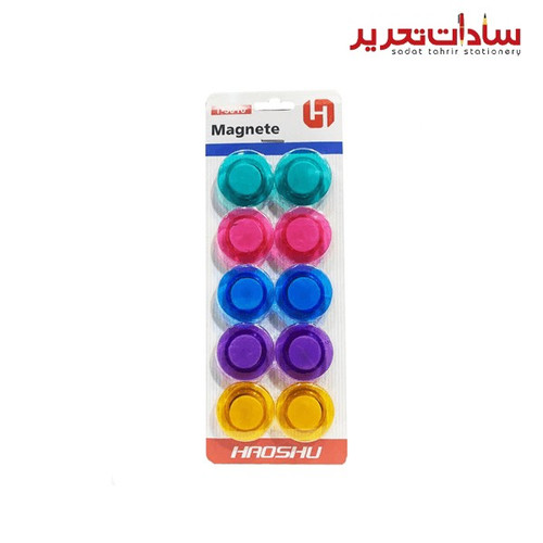 مگنت متوسط رنگی 10عددی