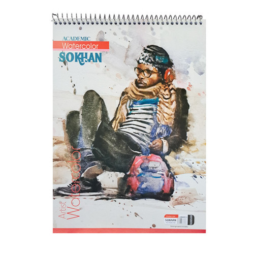 دفتر آبرنگ 10 برگ سخن کد 70