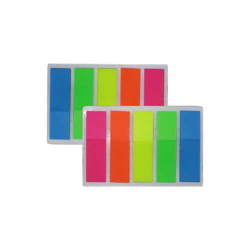 کاغذ یادداشت چسب دار فانزی مدل Multicolor - بسته 200 عددی