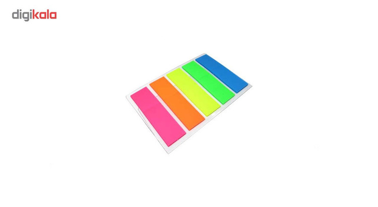 کاغذ یادداشت چسب دار فانزی مدل Multicolor - بسته 200 عددی
