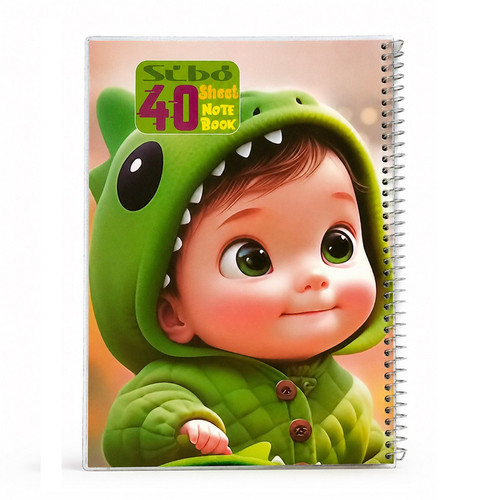 دفتر مشق 40 برگ سیمی سیبو مدل Z20