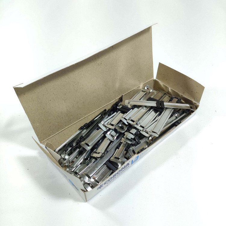 گیره پوشه کرونا مدل 80 - s بسته 100عددی